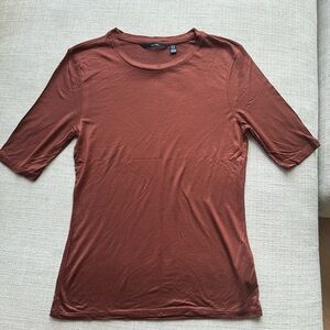 Vero Moda, M, chocolate, silky viscose, Tshirt